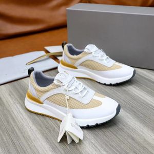 Zapatillas casuales para hombres de lujo zapatillas de deporte de cuero urbano de cuero urbano de cuero urbano de cuero urbano genuino.