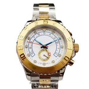 Montres masculines de luxe Mélange mécanique automatique Sapphire Glass Top Quality Movement Wristcs 116681 Bracelet en acier inoxydable Meilleurs montres maîtres montres-bracelets