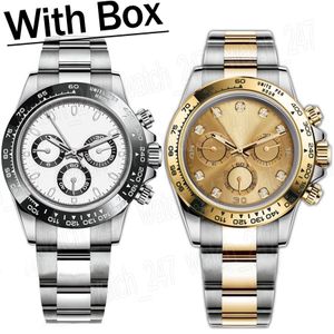 Luxury Mens Watch Mechanical Watch de estilo clásico Diseñador de movimiento automático Reloj