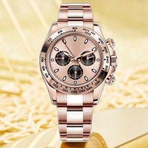 Reloj de lujo para hombre diseñador aaa reloj mecánico automático 40 mm acero inoxidable zafiro luminoso Relojes de pulsera Luna impermeable Reloj de pulsera orologio de alta calidad