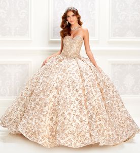 Robes de Quinceanera de luxe avec veste chérie dentelle perles fille Pageant robes de soirée sur mesure robe de bal doux 16 robe de bal