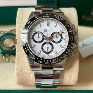 Montres de luxe Rolaxs chronographe SUPERCLONE Es 4130 Dachang prend Panda Dilu 7750 montre mécanique automatique pour hommes Trick HBSN
