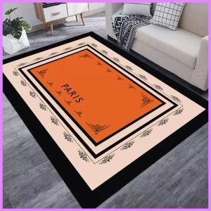 Alfombras de lujo Alfombras de sala de estar Alfombra de letras de diseñador Alfombra decorativa Alfombras de lujo Piso de dormitorio suave de moda 22025233D