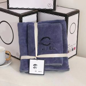 Conjunto de lujo de toalla bordada con letras, toalla de playa absorbente y de secado rápido, multicolor, a la moda, para ducha de dormitorio
