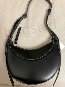 Bolso de hombro de lujo Bolso de diseñador Bolso de mano para mujer Bolso bandolera de media luna Bolsos de moda Bolso hobo con cremallera de cuero Bolso de axila de grano de lichi liso Cuerpo cruzado Negro