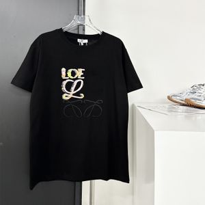 T-shirts de luxe Designer pour hommes T-shirt Shirts Womens Shirts Sleeves Fashion Black Casual Summer Man Tee Woman Vêtement