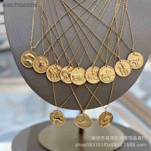 Collier de concepteur de marque Vancelfe Collier de la marque Vancelfe Constellations V Gold Gold Plated 18K Fashion Fashion High Quality Jeweliry Cadeau