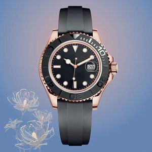 Reloj de lujo para hombre Reloj de yate 40 mm Movimiento 8215 Todos los relojes de buceo de acero inoxidable Relojes de diseño clásicos luminosos Reloj informal de negocios para hombre con caja