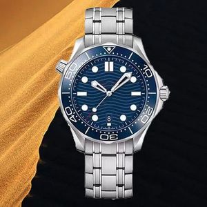 Relojes de lujo Reloj de diseño mecánico automático para hombre con caja de 41 mm Cristal de zafiro Marca de lujo Correa de caucho luminosa Reloj de pulsera Montre de luxe Moda