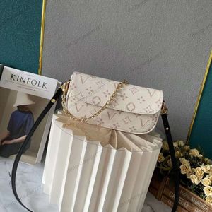 Portefeuille de sacs de concepteur pour femmes de luxe sur la chaîne Ivy sac à main le volet de chaîne à épaule en cuir sac crossbody sacs motif de fleur de fleur M81992 haute qualité