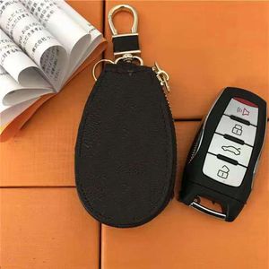 Luxurys Designers Fashion Key Portefeuilles Sac de boucle sac Car Keychain Handmade Leather Keychains de haute qualité Man Woman Monograms Purse Ba205D