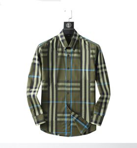 Diseñadores de lujo Venta al por mayor Camisas de vestir para hombre Moda Sólido Slim Manga larga Marca Ropa de trabajo Chemise Homme Camisa Social Masculina M-3XL # 08