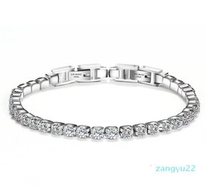luxuryTennis Bracelets Jewelry 2019 New Fashion High Quality Zircon Women Bracelets Whole Brief Stainless Steel Women Bracele1660877