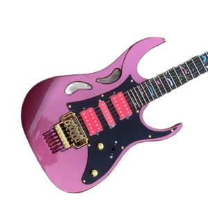 Lvybest Purple 7V Guitarra eléctrica Professional Heavy Metal Band Made By Masters Entrega gratuita a Home Guitars Guitarra