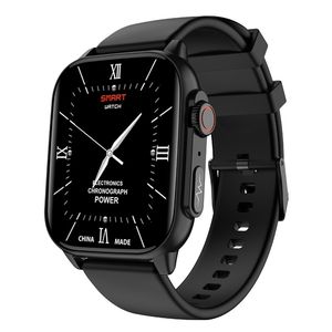 LY9 Smartwatch NFC GPS Carte Navigation Fréquence Cardiaque Pression Artérielle Oxygène Sucre Moniteur Sommeil Tracker Portable Bluetooth Montre-Bracelet Intelligente IP6X Étanche