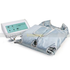 Drainage lymphatique ! Air Wave Pressure Far Infrared Pressotherapy Sauna Blanket Detox Slimming Device