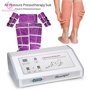 Hotsale Drenaje linfático Adelgazamiento Manta cuerpo Masaje de senos Presión de aire Presoterapia Máquina de quema de grasa para salón Spa