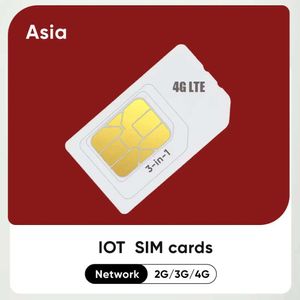M2M données 4G LTE carte SIM asie universel 500M dispositif Iot cellulaire itinérance collier de montre GPS Tracker utilisation de talkie-walkie