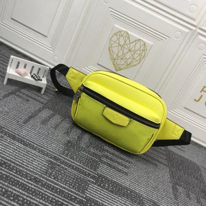 M30245 M30247 BUMBAG AL AIRE LIBRE Bolsos de hombro clásicos Mensajero Bolsos para hombre Mochila Crossbody Monederos Cartera de embrague de cuero para mujer blakc blanco amarillo 7A de calidad superior