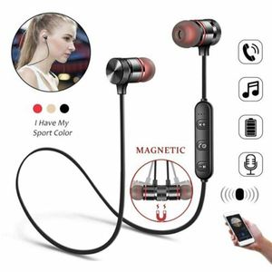 M5 Bluetooth Écouteur Sport Tour de Cou Magnétique Sans Fil Casque Stéréo Écouteurs Musique Métal Casque avec Micro pour Téléphones Mobiles