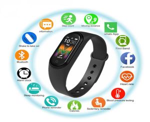 M5 llamado Smart Watch SmartBand Sport Fitness Tracker Smart Wutbands Smart Hearting Heart Monitor Rike Rate Waterproof Smartwatch 4542835