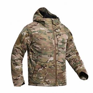 M65 Military Tactical Jacket Men's Imperproping Windbreaker Uniforme Military Uniform Multi-Pocket Winter Parkas Mabel pour hommes L1MR #