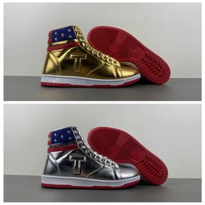 MAGA DONALD Trump The Never Entrevender High-Tops Basketball Zapatos Trump Casual Shoes Generation Cone Outdoor Sports Shops