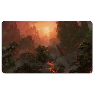 Magic Board Game Playmat:Prossh, the Combo Hungry 60*35cm size Table Mat Mousepad Play Matwitch fantasy occult dark female wizard2Trial o