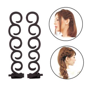 Magic Donut Bun Maker DIY accesorios para el cabello para mujer, horquillas con estilo trenzado, pasadores, pinzas para el cabello torcidas, herramientas para trenzado de peinado