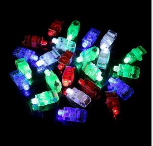 Lumières de doigt magiques lumineux LED laser anneau lampe faisceaux torche pour fête KTV barre rave lueur laser anneau de doigt lightZZ