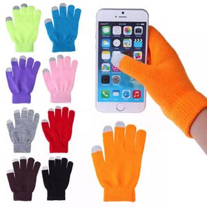 Magic Touch Screen Gants Smartphone Texting Stretch Adulte Taille unique Winter Warmer Knit Gant WLL545