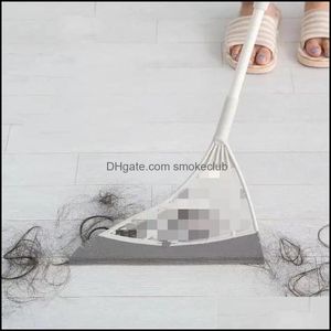 Magic Wiper Escoba Limpie Squeeze Sile Mop para lavar el piso Herramientas de limpieza Windows Raspador Pet Hair Antiadherente Swee And Kitchen 220226 Drop Delivery