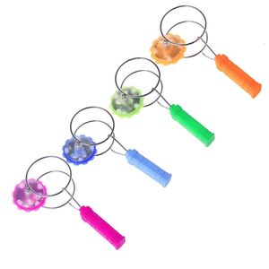 Roue gyroscopique magnétique rotative magique, lumière LED colorée Gyro YoYo, jouets cadeaux pour enfants 240116