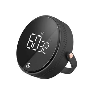 Timer de cuisine numérique à LED magnétique pour la cuisson de la douche de cuisine du chronomadaire de chronomètre Electronic Cooking Countdown Time Timer New- for Cooking Shower Study Stopwatch