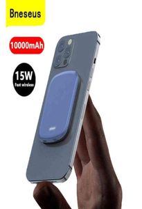 Banque d'alimentation portable sans fil magnétique 10000mAH 15W Charger de téléphone mobile pour iPhone 13 12 Pro Max Mini Powerbank Batterie externe H6081418