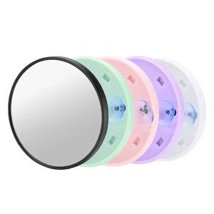 Miroir d'agrandissement avec tasse d'aspiration Magnification du maquillage pour la salle de bain Portable Round 5X / 10X / 15X