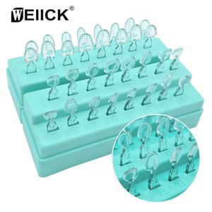Magnifying Glasses 32Pcs Dental Veneer Mould Kit Composite Resin Mold Light Cure Autoclave Anterior Front Teeth Whitening Tools 230704