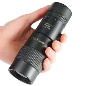 Maifeng Zoom Powerful Professional Monocular Telescope Portable Camping Hunting All Night Vision 8-40X40 10-30x30