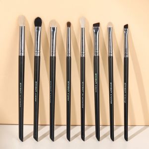 Makeup Brush Set 7pcs Bethy Beauty Heart Hair Synthetic Brochas Maquillaje Feed Shadow Brow Highlight Blush Tools 240403