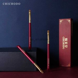 Pinceaux de maquillage CHICHODO Pinceau de maquillage-Luxurious Red Rose Series-High Quality Weasel Tail Hair Eyeshadow Brush-Natural Hair Cosmetic Pen-Beauty HKD230821