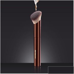 Makeup Brushes Hourglass Ambient Soft Glow Foundation Brush - Slanted Hair Liquid Cream Contour Cosmetics Beauty Tools Drop Delivery Dh8U6