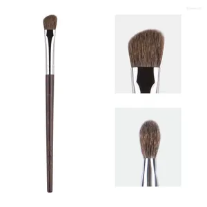 Brochas de maquillaje MyDestiny Brush-Mango de ébano Cabello natural 20 piezas Serie única-GoatPonySquirrel Nasal Shadow Brush