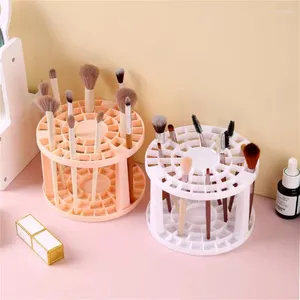 Makeup Brushes Rangement Rack Creative Grande capacité Usure résistante Plastic Anti-Skid Supplies HEPROW CURT CIRCULAIRE DURABLE DURABLE