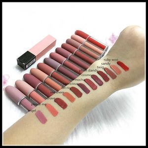 Maquillage Lèvres Lustre Lip Gloss Rouge à lèvres liquide mat! 4.5g EPACK HAUTE QUALITÉ pour femme