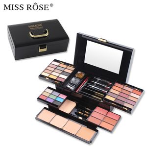 Ensemble de maquillage 39 couleurs, Palette de fards à paupières multicolores scintillants, mats, reflets longue durée, Blush Power, rouge à lèvres