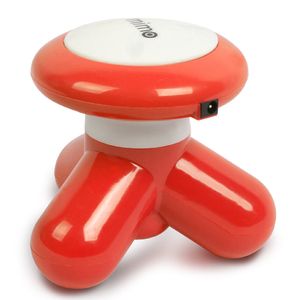 Mini massageador elétrico de corpo inteiro vibratório massageador USB pequeno tripé XY3199