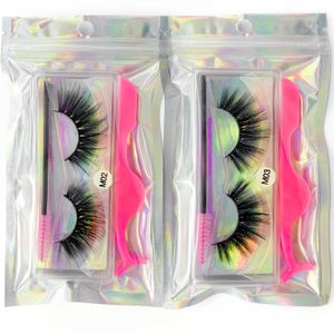 Outils de maquillage Ensemble de cils de vison Naturel Fluffy Dramatic Wispy Make Up Mink Lashes Vente en gros Faux Cils Lash Packaging False Lashes Packs 221123