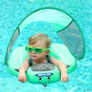 Mambobaby non inflatable bébé natation du siège flotteur baby natation anneau piscine toys accessoires amusants garçons filles générales 240423