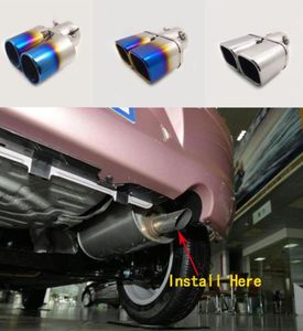 Piezas de colector Car Styling Protect Back Cover Silenciador Pipe Outlet Dedicar la cola de la punta de escape para marzo de 2011 2012 2013 2014 20212291494