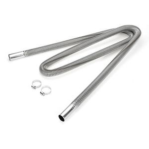 Collecteur Pièces Acier Inoxydable 25mm Diamètre Voiture Bateau Air Diesel- Chauffage De Stationnement Tuyau D'échappement 200cm Pour Eberspacher Propex HeaterManifold